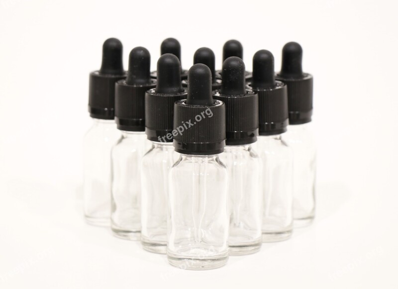 Clear Glass Dropper Bottles 15 Ml