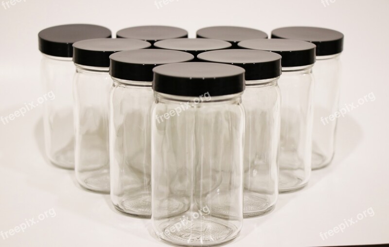 Wide Mouth Glass Jars 120 Ml Free Photos