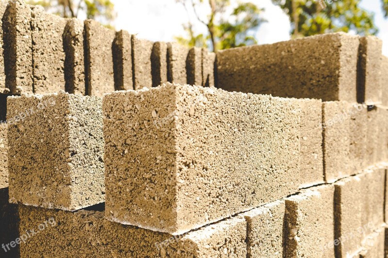 Blocks Building Blocks Cement Blocks Set Of Blocks Materials Of Construction