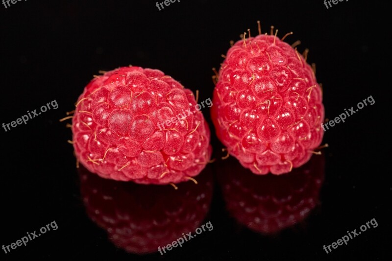 Raspberry Berry Red Fresh Vitamins