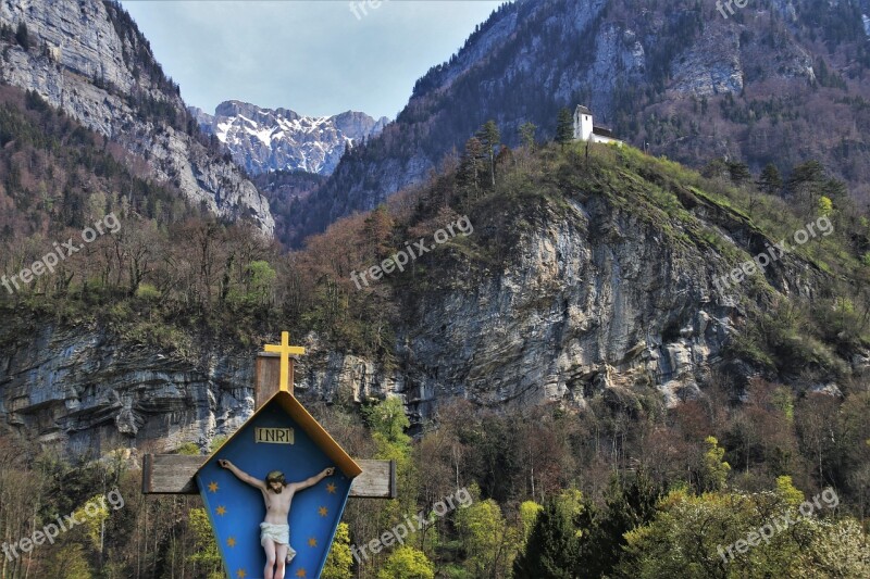 Easter Jesus Mountains Rocks High