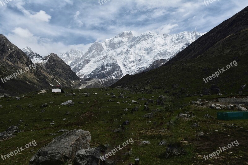 Kedarnath Mountains Uttarakhand Himalayas Lord Shiva