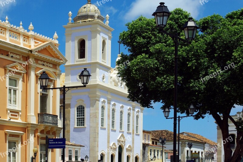 Brazilwood Bahia Church El Salvador Of Bahia Color