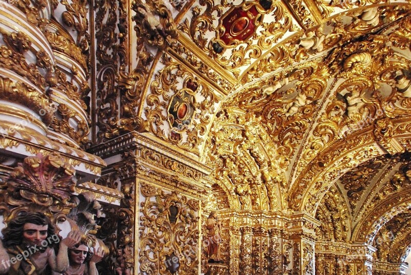 Brazilwood El Salvador Of Bahia Bahia San Francesco Gilding