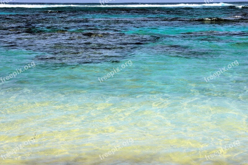 Caribbean Water Sea Transparency Beach