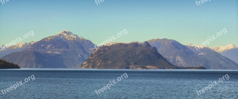 Seascape Landscape Island Sea Ocean