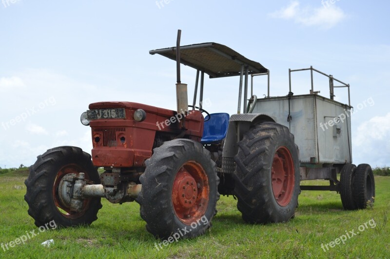 Tractor Agriculture Farm Machine Vehicle