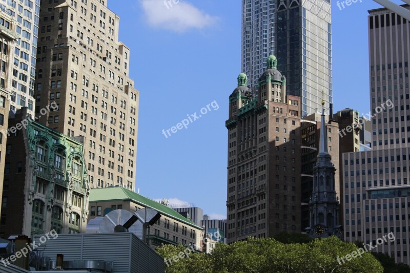 New York United States New York City Manhattan Skyscraper