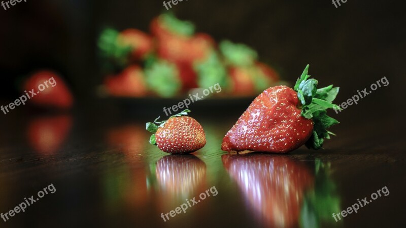 Strawberries Fruit Red Healthy Food