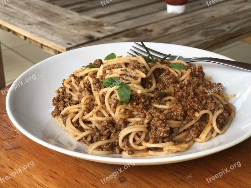 Spaghetti Pasta Food Italian Pastas