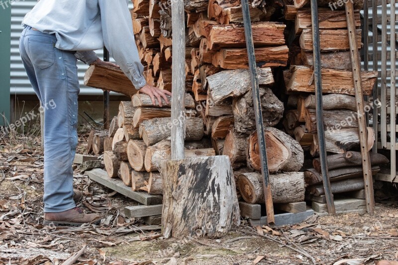 Wood Wood Pile Firewood Stack Pile