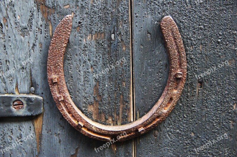 Horseshoe Metal Luck Iron Rustic