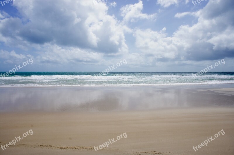 Sea Brazil Sand Beach Ocean