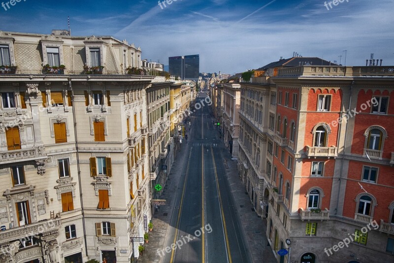 Genoa Liguria City Landscape Architecture