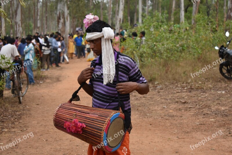 Indian Tribal Dance Rwanda Native