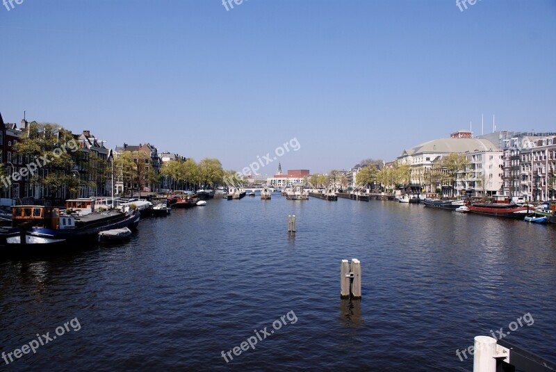 Amsterdam Canals City Dutch Water