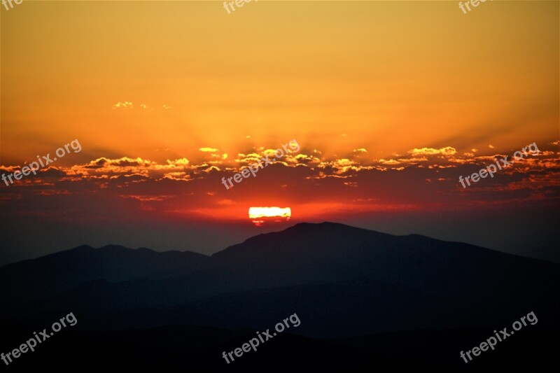 Gundogmus Nature Morning Horizon Sky