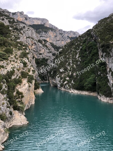 Verdon Provence Water France Lake