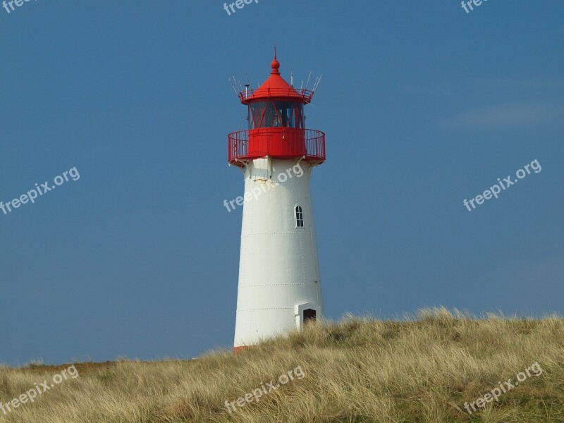 Sylt Lighthouse List Island North Sea