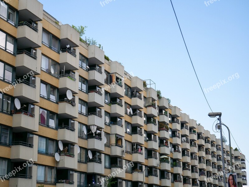 Osiedle Balconies Architecture Houses Housing