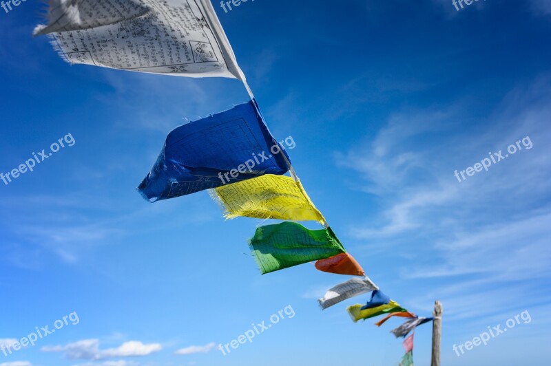 Buddhism Flags Prayer Flags Culture Prayer