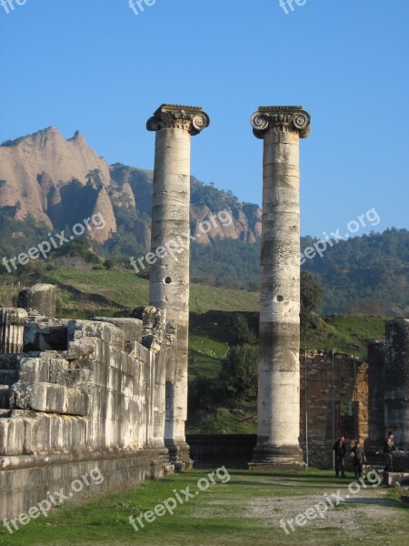 Sardis Turkey Culture Ancient Ruins