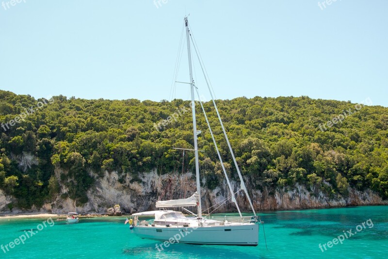 Boat Water Sea Nature Sky