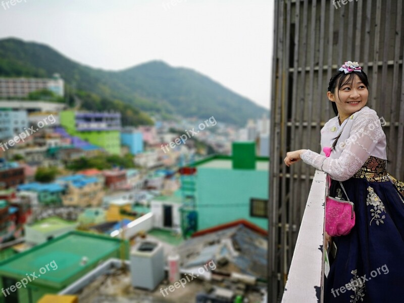 Korea Costume Dress People Traditional