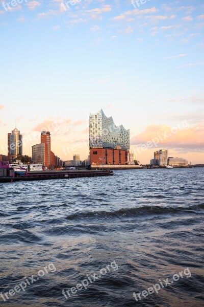 Hamburg Elbe Philharmonic Hall Speicherstadt Architecture Port