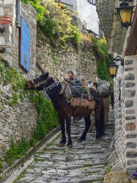 Mules Path Architecture Traditional Cobblestone