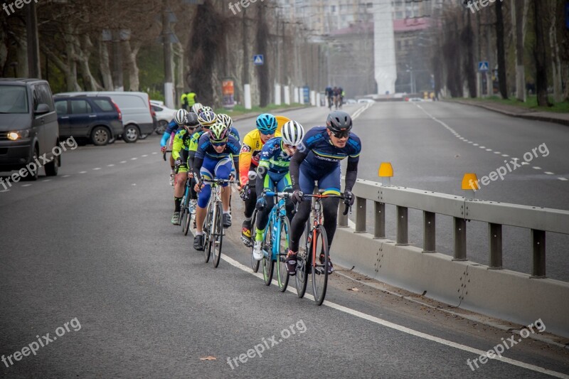 Cyclist Bike Sports Race People