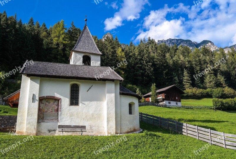 Chapel Kirchlein Rest Prayer Silent