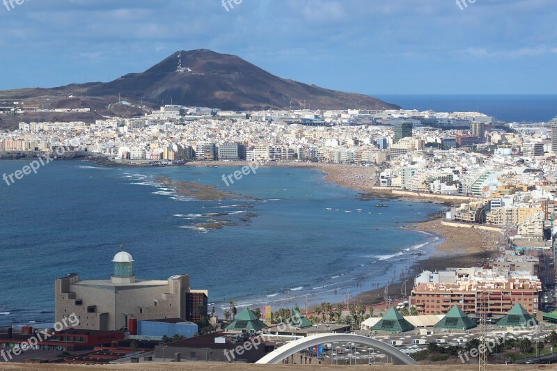 The Quarries Beach Las Palmas De Gran Canaria Canary Islands The Islet