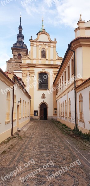 Church Baroque Pilsen Czech Republic Tourism