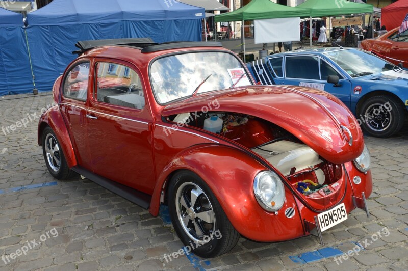 Volkswagen New Beetle Car Automobile Vehicle Vintage