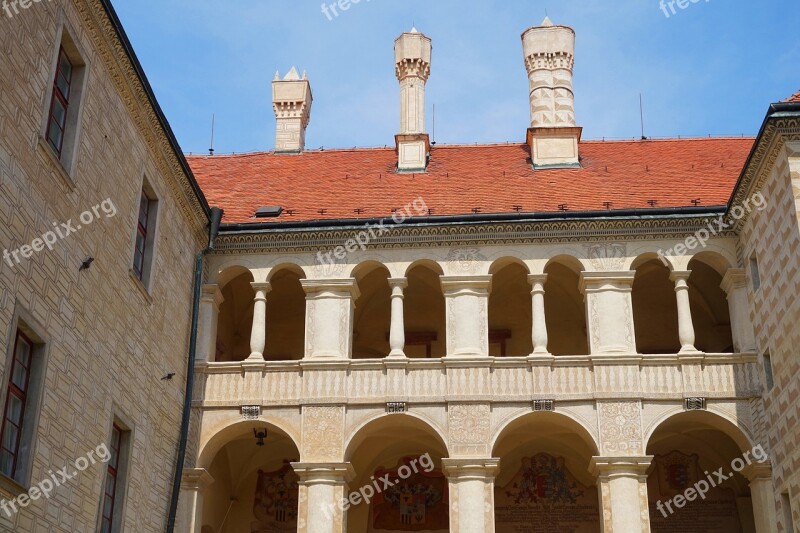 Chateau Castle Czechia Melnik Renaissance