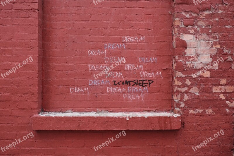 Wall Text City Font The Word