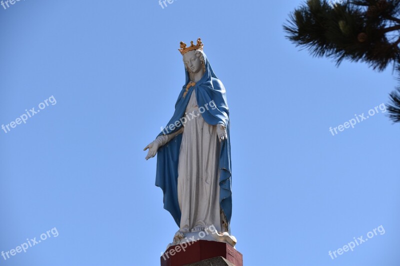 Our Lady Of The Guard Religious Monument Belief Religion Protection Of The Marine