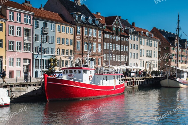 Copenhagen Nyhavn Mary Ship Travel