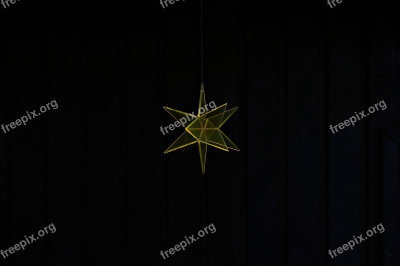 Suncatcher Bright Plexiglass Star Deco