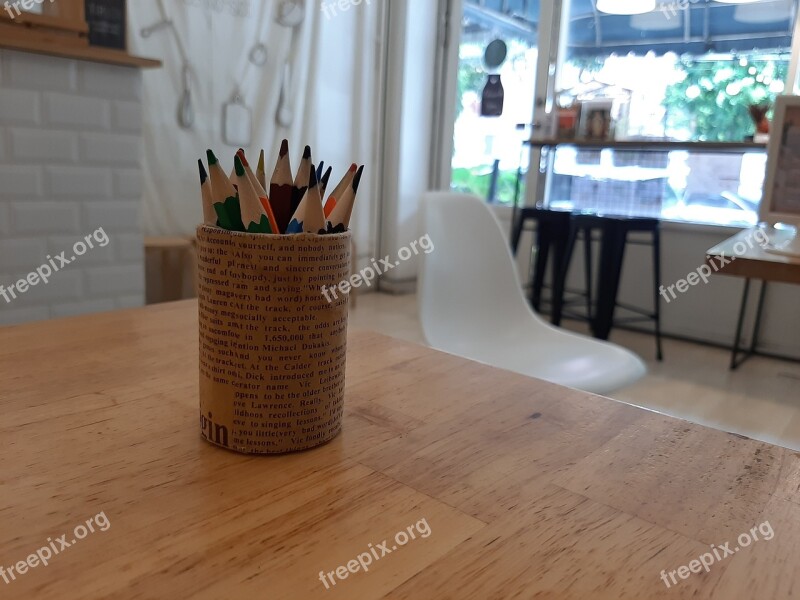 Pencil Cafe Home Free Photos