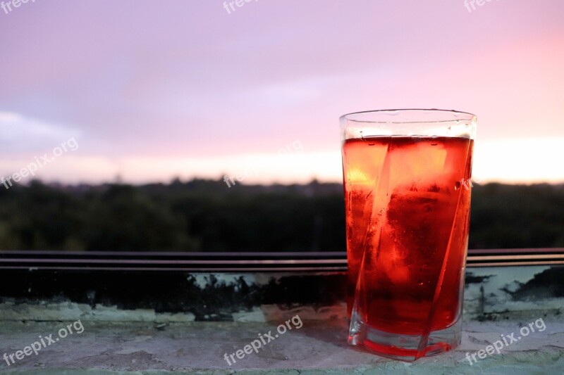 Glass Evening Ramadhan Drink Window