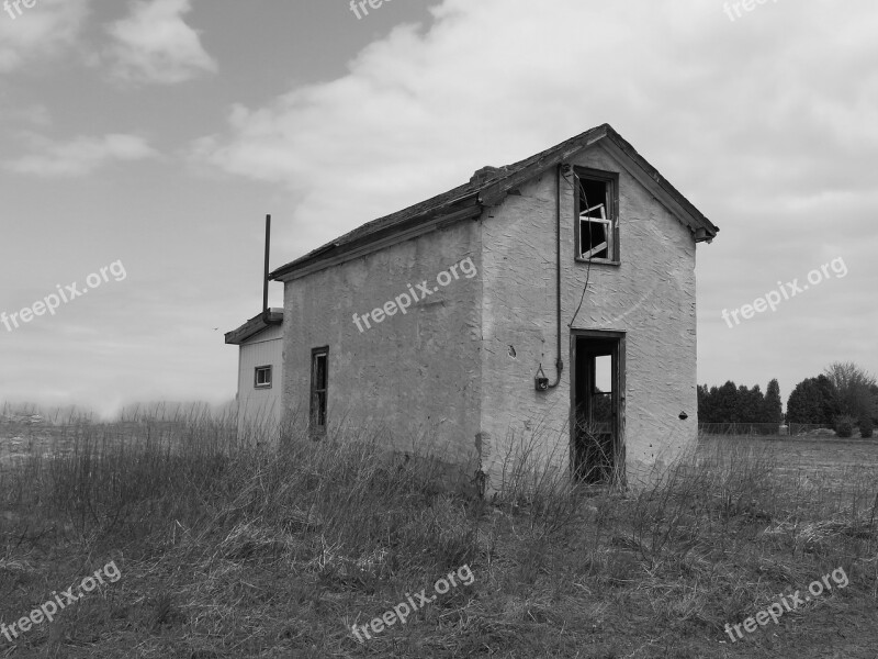 House Abandoned Building Decay Ruin