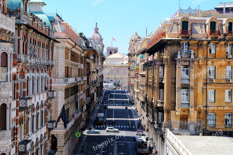 Genoa Liguria Tourism Italy Sea