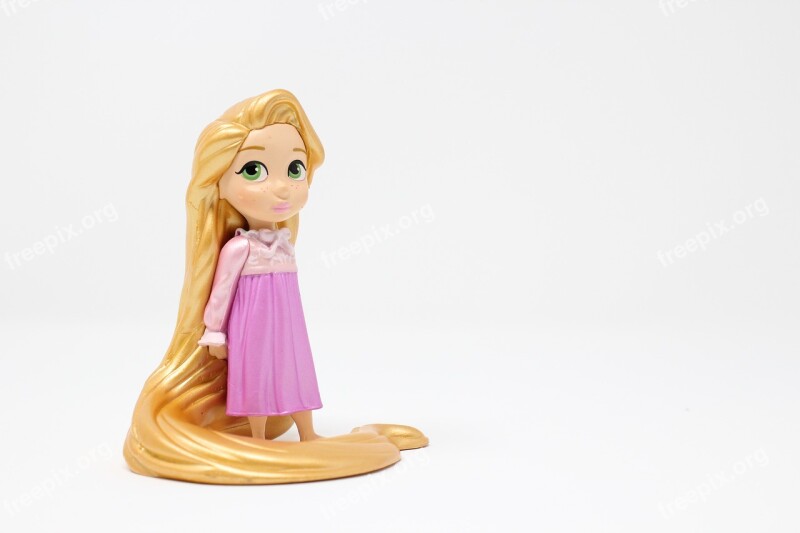 Disney Rapunzel Female Hair Blonde