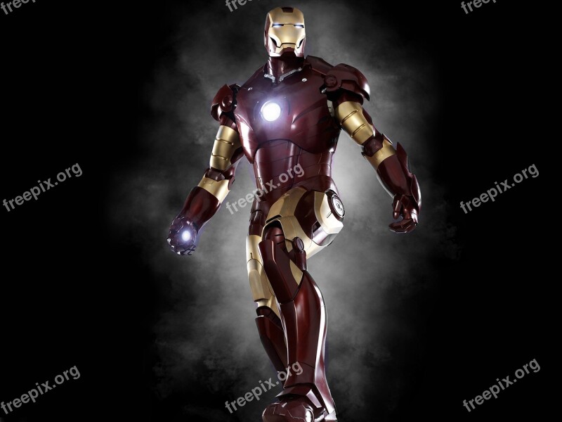 Iron Man Superhero Edit Hero Man