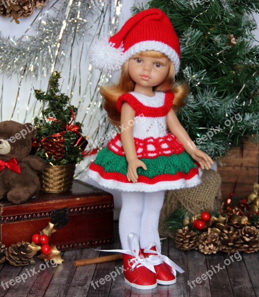 Baby Doll Gnome Holiday Red Jewelry