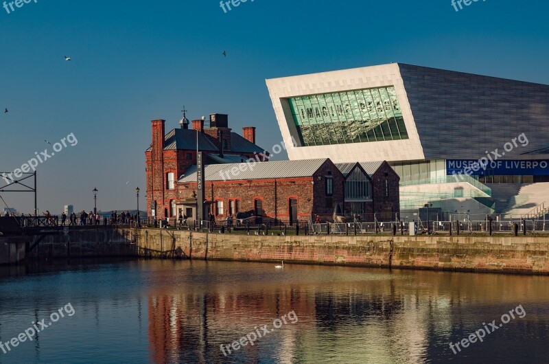 Liverpool England Northwest Albert Docks Touristic Attraction