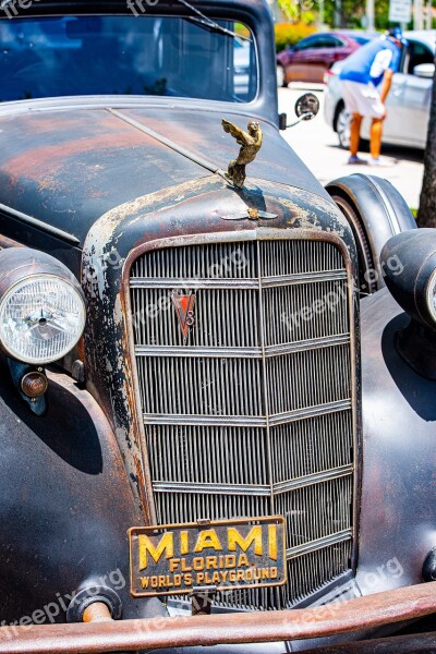 Cadillac 1934 Caddy Classic Car Antique Auto Automobile