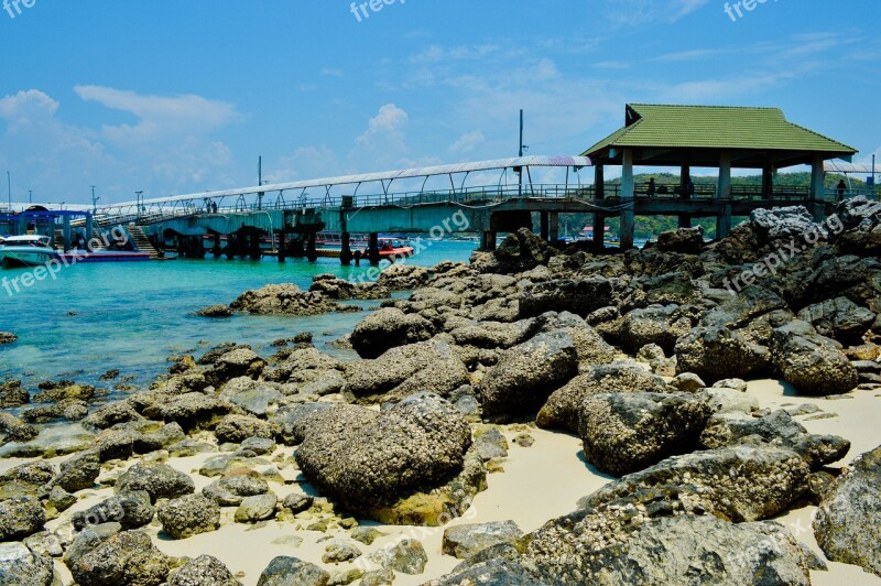 Pierce Beach Thailand Resort Stones